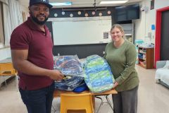 Delight Foundation donated backpacks to Westwood California, Unified School district on October 2, 2025