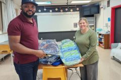 Delight Foundation donated backpacks to Westwood California, Unified School district on October 2, 2025