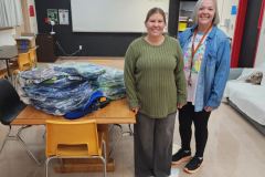 Delight Foundation donated backpacks to Westwood California, Unified School district on October 2, 2025