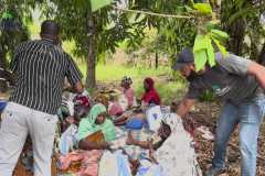 Delight Foundation food outreach in Dar es Salaam Tanzania, East Africa in April 2025