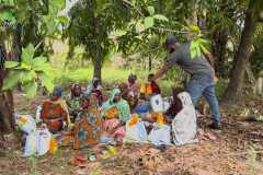 Delight Foundation food outreach in Dar es Salaam Tanzania, East Africa in April 2025
