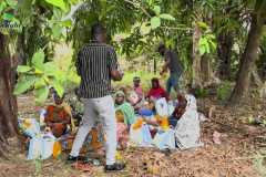 Delight Foundation food outreach in Dar es Salaam Tanzania, East Africa in April 2025
