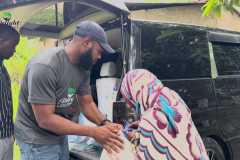 Delight Foundation food outreach in Dar es Salaam Tanzania, East Africa in April 2025